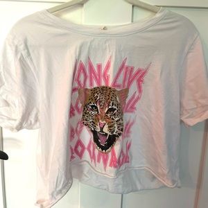 Altar’d State Cropped Tee Tiger Shirt